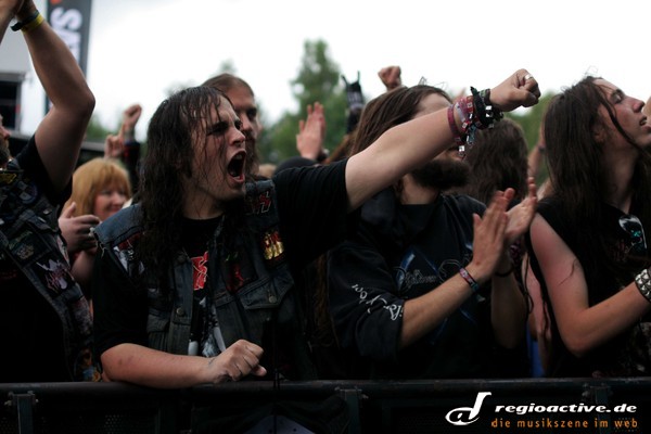 mit hammerfall, doro und das drumherum - Live-Fotos vom Bang Your Head!!!-Festival 2010, Teil 1 